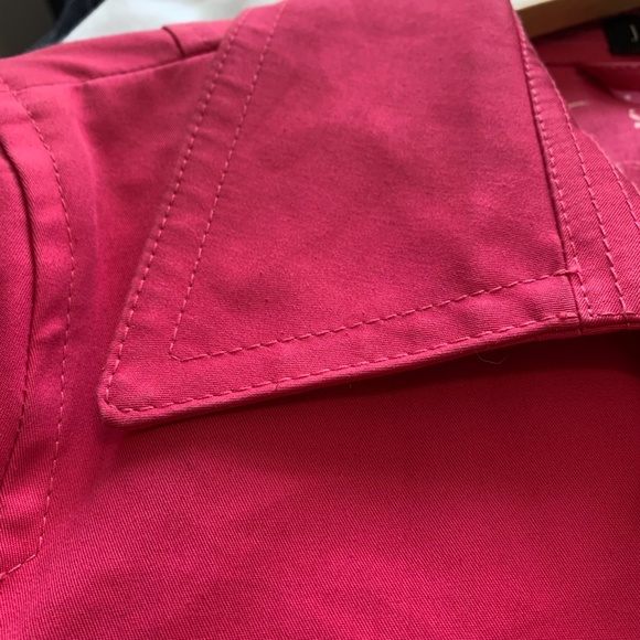 J. Crew Pink Trench Coat - Picture 13 of 14